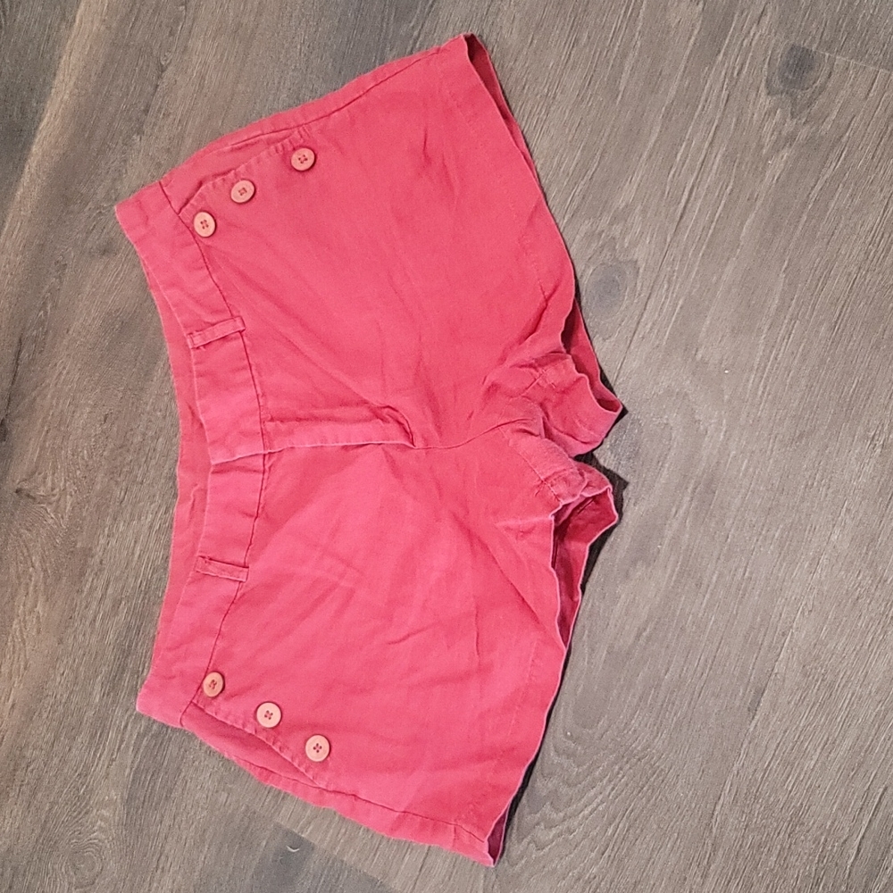 Linen shorts
